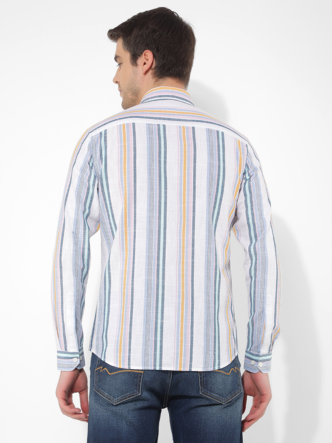 Numero Uno Men Striped Multicolor Shirt